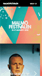 Mobile Screenshot of malmofestivalen.se
