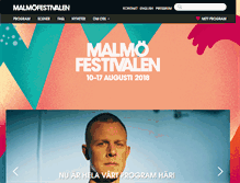 Tablet Screenshot of malmofestivalen.se